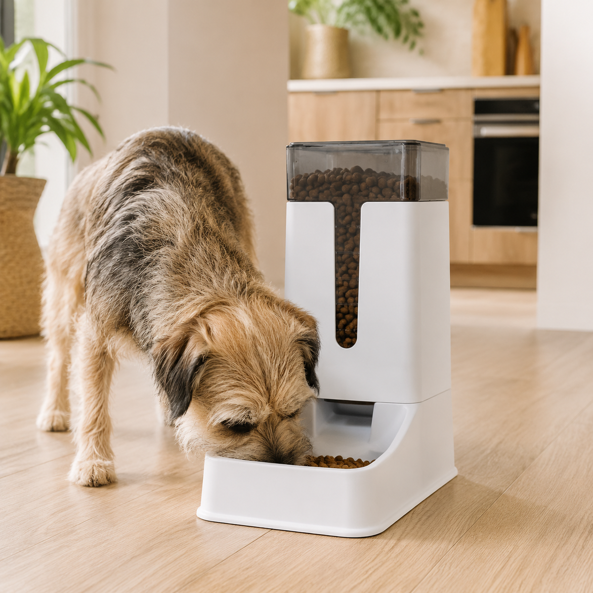 Auto feeder bowl for everyday mealtimes