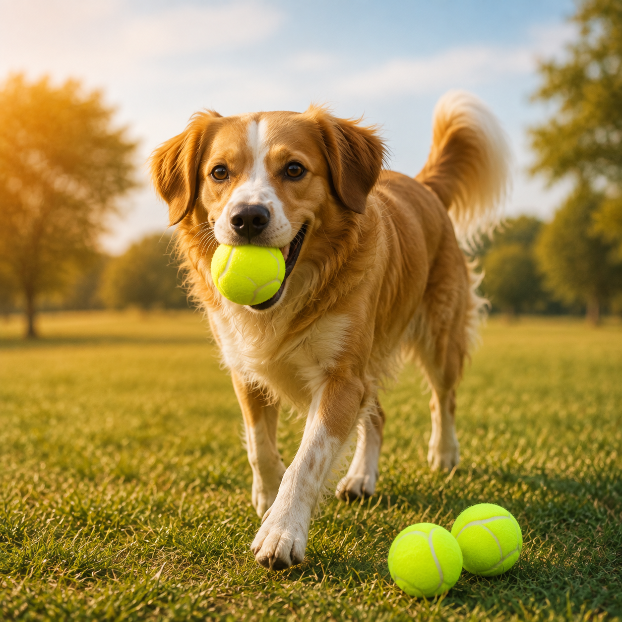 Fetch Tennis Balls