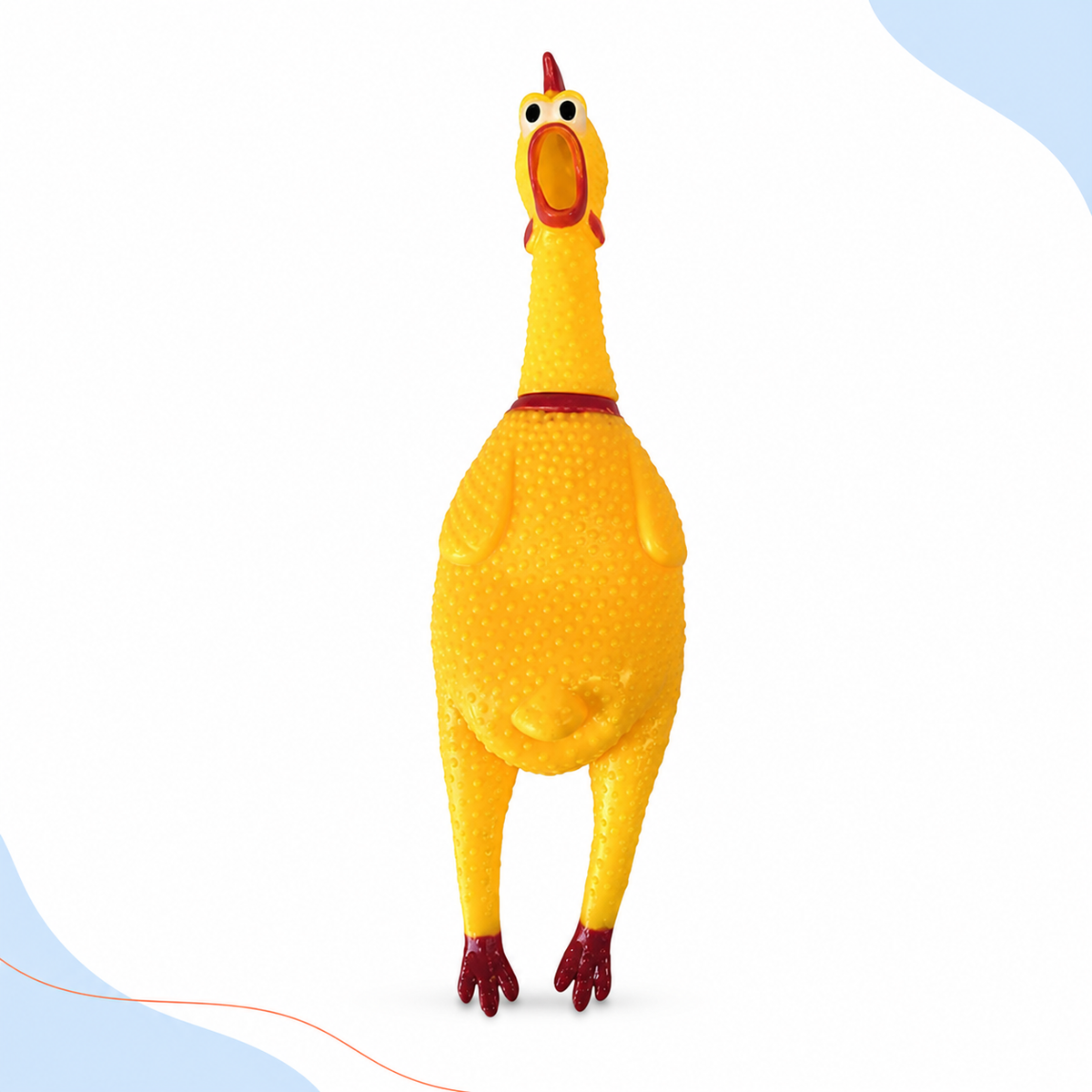 Squeaky fetch toy for pets