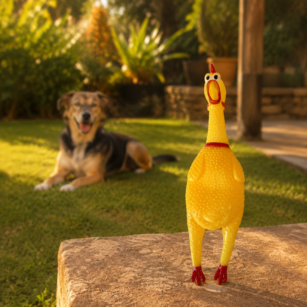 Lightweight toy for tossing and carrying