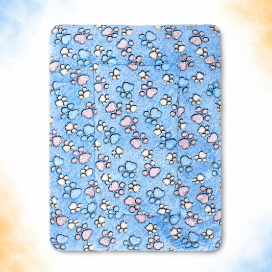 Plush pet resting mat