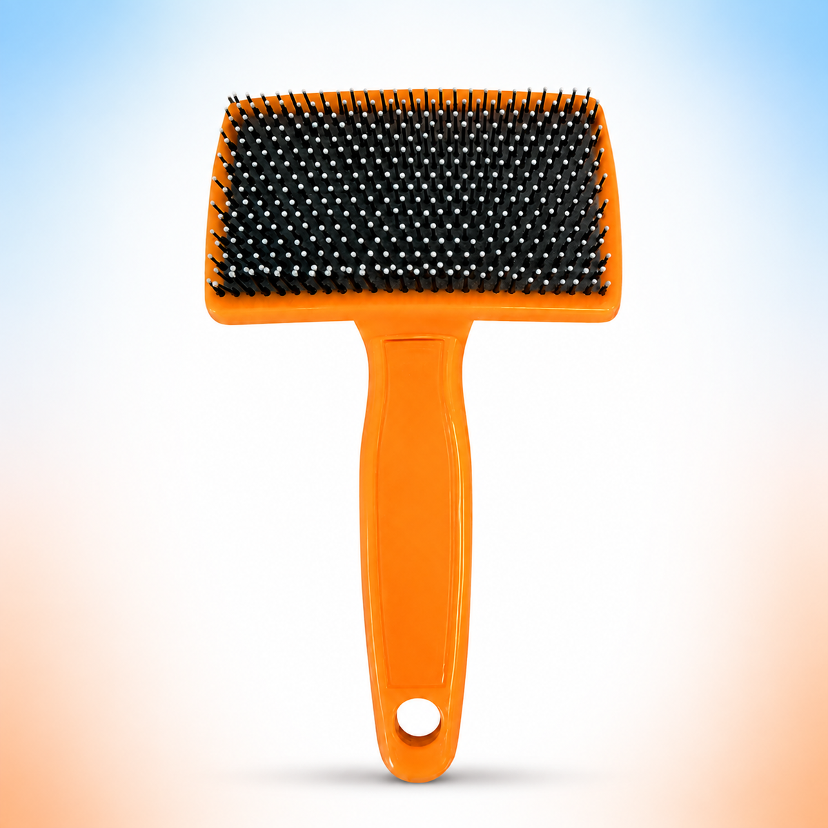 Fine-toothed pet grooming comb