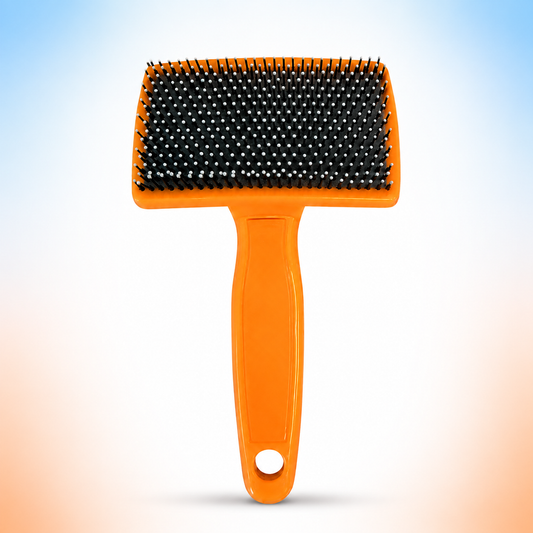 Fine-toothed pet grooming comb